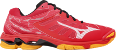 Кроссовки Wave Voltage Radiant Red Carrot Curl, красный Mizuno