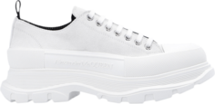 Кроссовки Alexander McQueen Tread Slick Lace-Up White, белый