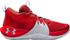 Кроссовки Under Armour Embiid One Lawrence, красный