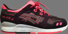 Кроссовки gel lyte 3 caviar Asics, черный
