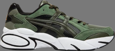 Кроссовки gel bnd olive canvas Asics, зеленый