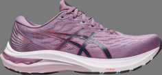 Кроссовки wmns gt 2000 11 d wide violet quartz indigo blue Asics, фиолетовый