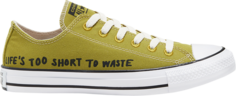 Кроссовки Converse Renew Chuck Taylor All Star Low Lifes Too Short To Waste, зеленый