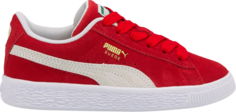 Кроссовки Puma Suede Classic 21 Jr High Risk Red, красный