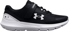 Кроссовки Under Armour Surge 3 AC PS Black White, черный