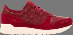 Кроссовки gel lyte burgundy Asics, красный