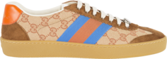 Кроссовки Gucci G74 Brick Red Beige, бежевый