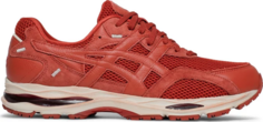 Кроссовки denim tears x gel mc plus georgia red clay Asics, апельсин