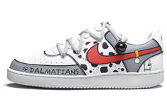 Кроссовки Nike Court Vision 1 Skateboarding Shoes Men Low-top Black/White/Red, черный/белый