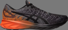 Кроссовки dynablast black marigold orange Asics, черный