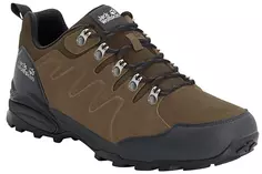 Кроссовки Jack Wolfskin "REFUGIO TEXAPORE LOW M", водонепроницаемые, коричневый