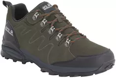 Кроссовки Jack Wolfskin "REFUGIO TEXAPORE LOW M", водонепроницаемые, хаки