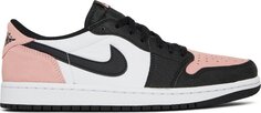 Кроссовки Air Jordan 1 Retro Low OG Bleached Coral, розовый