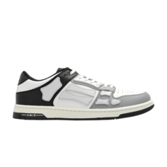 Кроссовки Amiri Skel Top Low, цвет Black White Grey