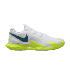 Кроссовки NikeCourt Zoom Vapor Cage 4 Rafa, цвет White Volt Geode Teal