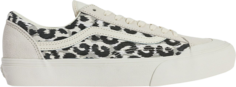Кроссовки Vans Style 36 SF Leopard - Marshmallow, кремовый