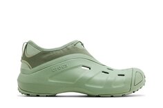 Кроссовки Satisfy x Quick Trail Low, цвет Moss Crocs