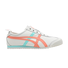 Кроссовки Mexico 66 Slip-On, цвет White Aqua Orange Onitsuka Tiger