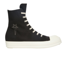 Кроссовки Rick Owens Porterville DRKSHDW Pentagram High, цвет Black Milk