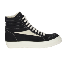 Кроссовки Rick Owens Porterville DRKSHDW Vintage High, цвет Black Milk