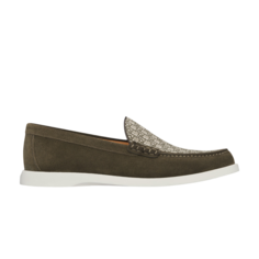 Кроссовки Dior Granville Loafer, цвет Dior Oblique - Khaki Suede