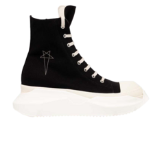 Кроссовки Rick Owens Lido DRKSHDW Pentagram Abstract High, цвет Black Milk