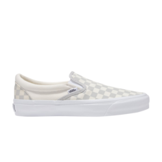 Кроссовки Premium Slip-On 98, цвет Checkerboard - Lunar Rock Grey Vans