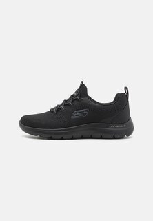 Кроссовки на шнуровке SUMMITS Skechers, черный