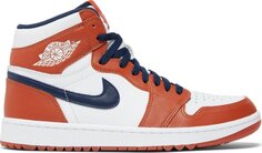 Бутсы Eastside Golf x Air Jordan 1 High Golf Out the Mud, красный