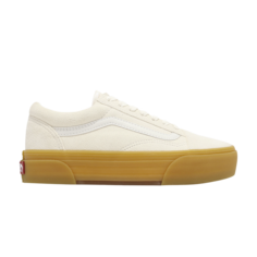 Кроссовки V36CF Old Skool CHKY, цвет White Gum Vans