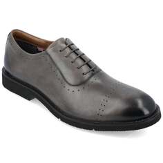 Thomas & Vine Morey Перфорированные Оксфорды, цвет Charcoal