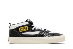 Кроссовки Carpet Company x Skate Half Cab, цвет Black Dragon Leather Vans