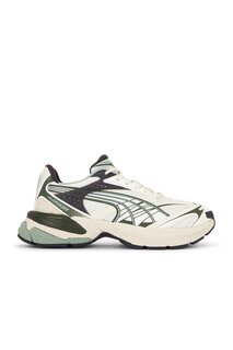 Кроссовки Puma Select Velophasis Technisch, цвет Warm White, Green Fog, & Dark Coal