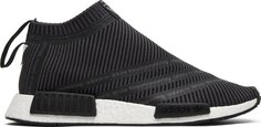 Кроссовки Adidas White Mountaineering x NMD_CS1 Black White, черный