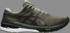 Кроссовки gt 2000 10 lichen green black Asics, зеленый