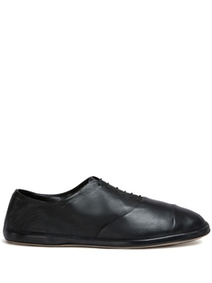 Marni туфли оксфорды, черный