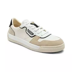 Винтажные кожаные кроссовки Strave Guess, бежевый