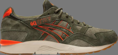 Кроссовки gel lyte 5 mantle green Asics, зеленый