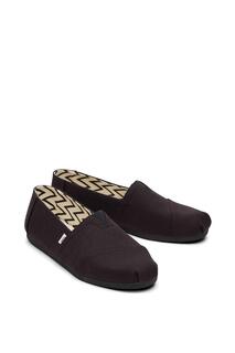 Классические слипоны Alpargata TOMS, черный