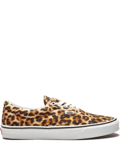 Кеды Era с леопардовым принтом Vans, коричневый
