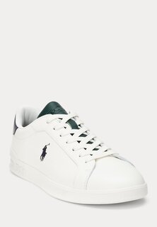Кроссовки на шнуровке HERITAGE COURT II LEATHER SNEAKER Ralph Lauren, белый