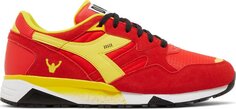 Кроссовки Foot Locker x N9002 Rocky Balboa Sagas 45th Anniversary - Ivan Drago, красный Diadora