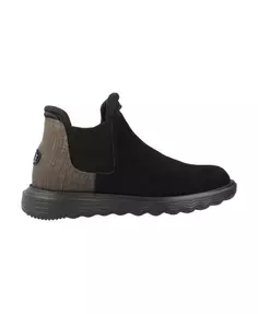 Замшевые ботинки челси Hey Dude, черный