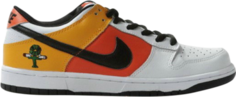Кроссовки Nike Dunk Low Pro SB, бело-оранжевый
