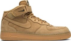Кроссовки Nike Air Force 1 Mid 07 PRM QS Flax, загар