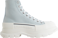 Кроссовки Alexander McQueen Tread Slick Boot Light Blue, синий