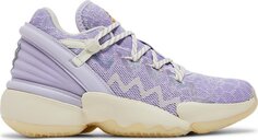 Кроссовки Adidas D.O.N. Issue #2 Christmas Pack - Purple Tint, фиолетовый