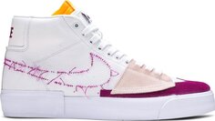 Кроссовки Nike Zoom Blazer Mid Edge SB White Viotech, белый