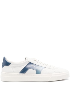 Кроссовки Santoni Gradient Effect, белый/синий