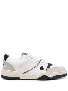 Кроссовки Dsquared2 Spiker, белый/черный/бежевый